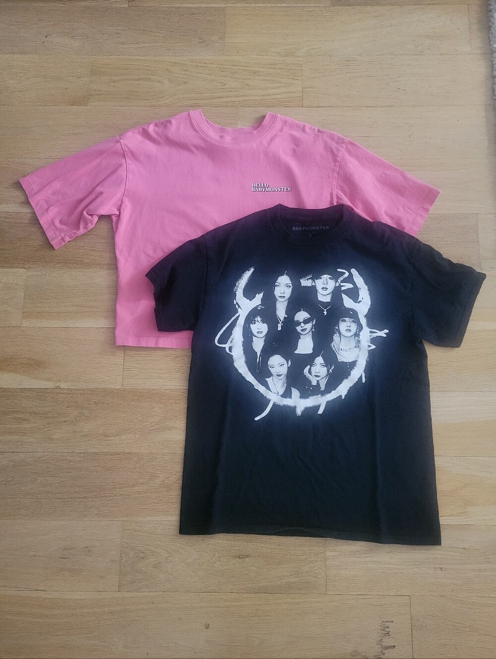 Babymonster Bundle T-shirts First Tour O7 and Uniqlo Collaboration YG